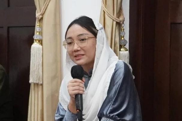 Wali Kota Blitar, Elim Tyu Samba atau yang akrab disapa Mbak Elim.